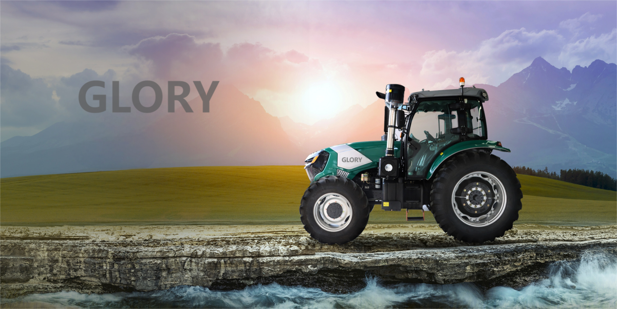 Poprawa przyniesiona traktor rolniczy w rolnictwie
