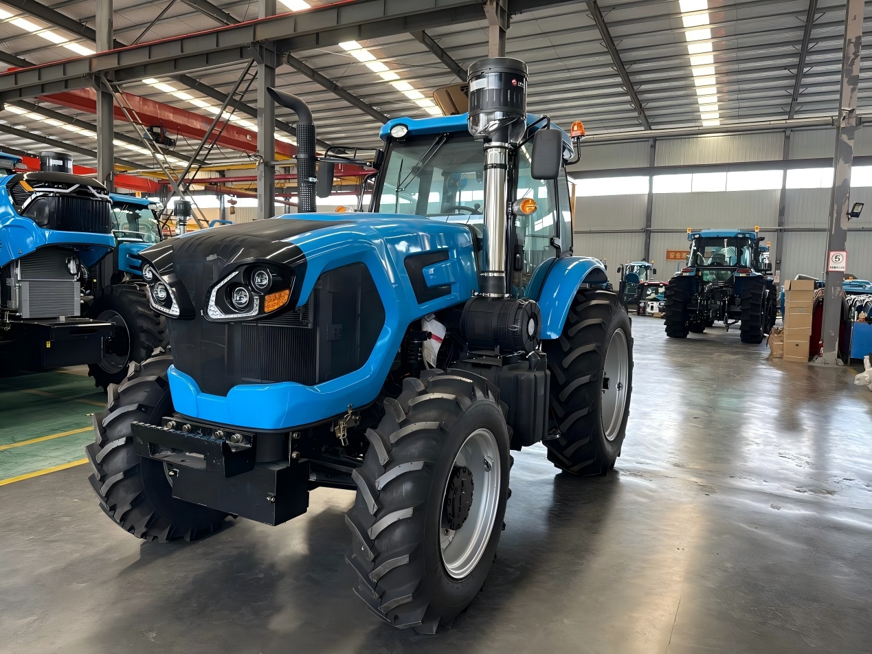 Chińskie ciągniki o dużej mocy stają się główną siłą napędową rolnictwa na dużą skalę w Afryce