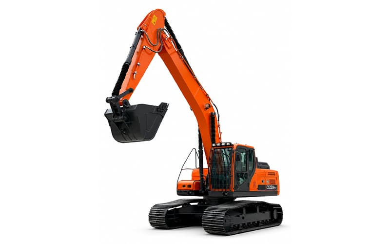 Koparka gąsienicowa DX230PC-9 o masie 21,6 tony