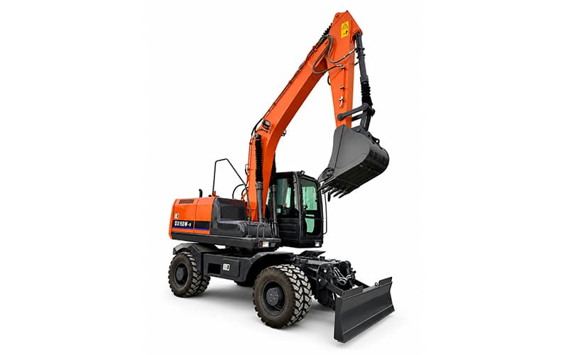 Koparka kołowa EW150-D o ​​masie 13,52 tony