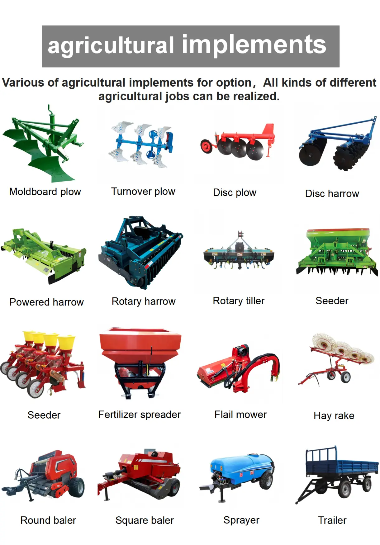 90hp Farm Tractor Diesel
