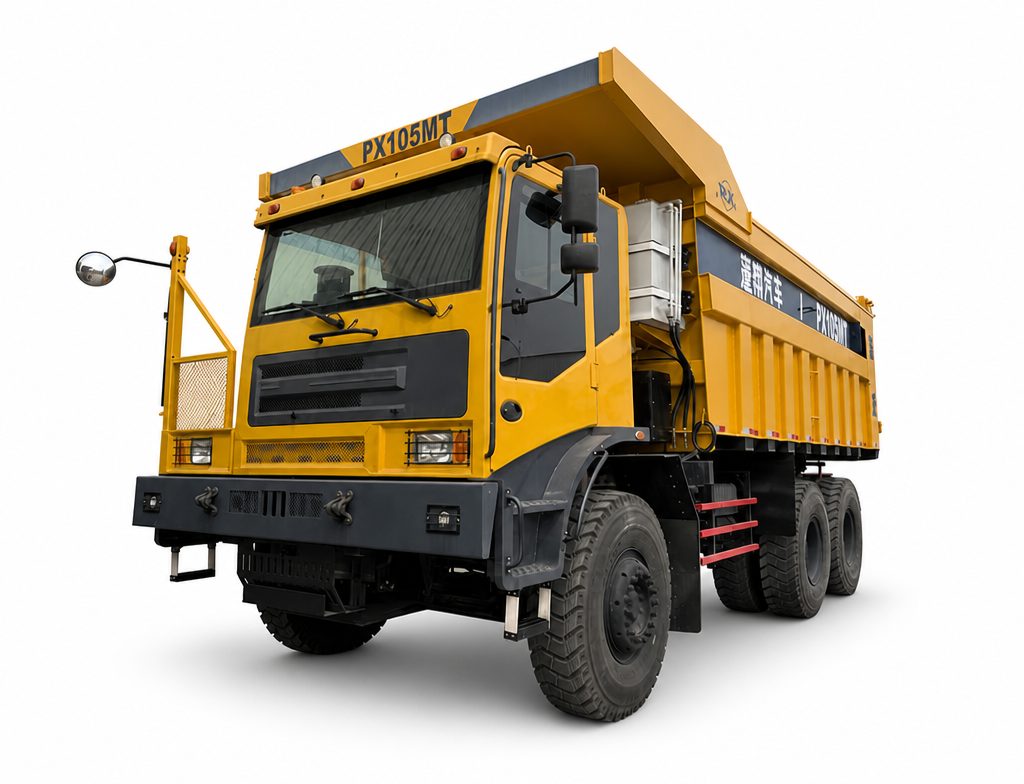 Wywrotka górnicza terenowa PX105 o udźwigu 70 ton